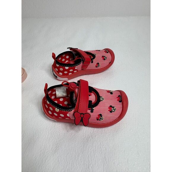 Bundle of Kids Shoes Ground Up Minnie Mouse Water Shoes Old Navy Sandals 8 - Picture 8 of 14